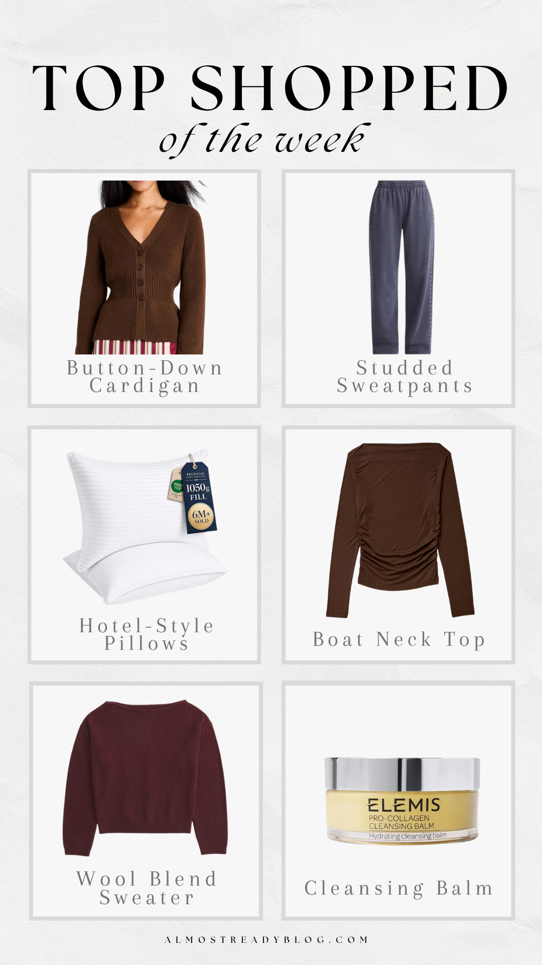 Top shopped of the week! 

Top sellers, watchnow, fall outfits, new arrivals, target finds, fall sweaters, beauty, Amanda west, almost_readyblog 

 #LTKootd #LTKSeasonal
