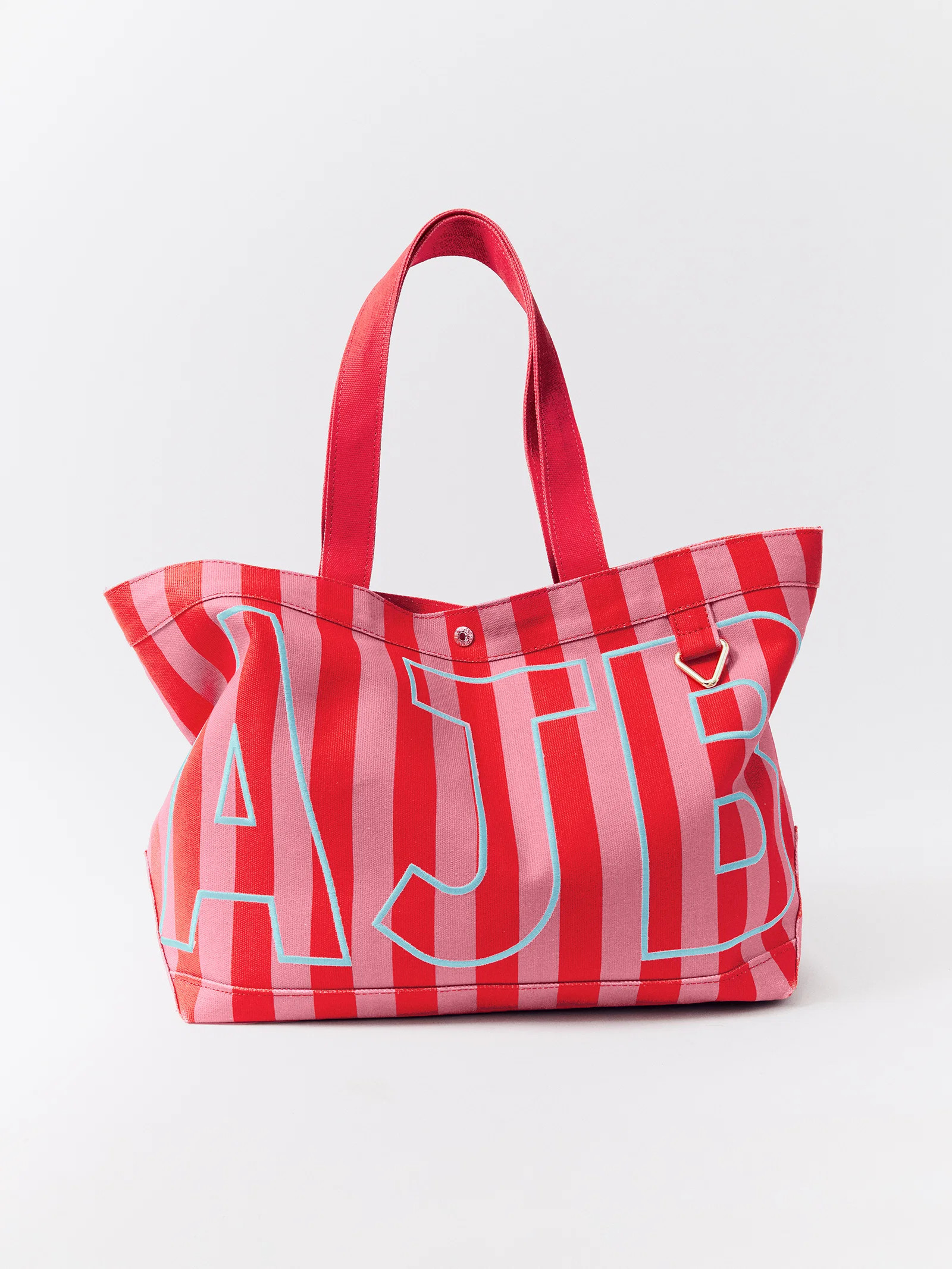 Striped Custom Alpha Tote - Custom Cabana | BaubleBar