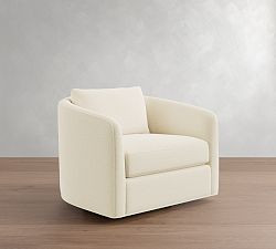 Remmy Swivel Chair | Pottery Barn (US)