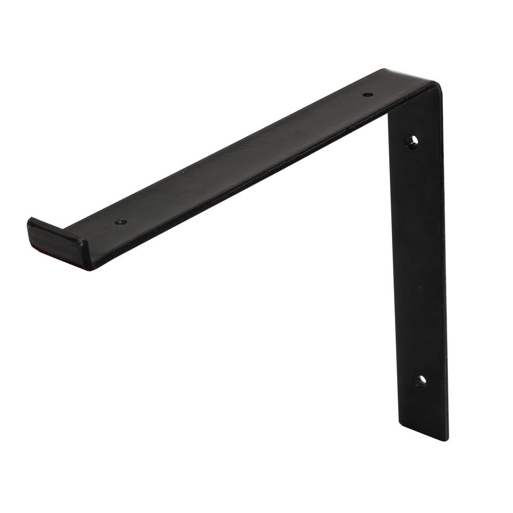 12 in. Forged Steel Shelf Bracket | The Home Depot