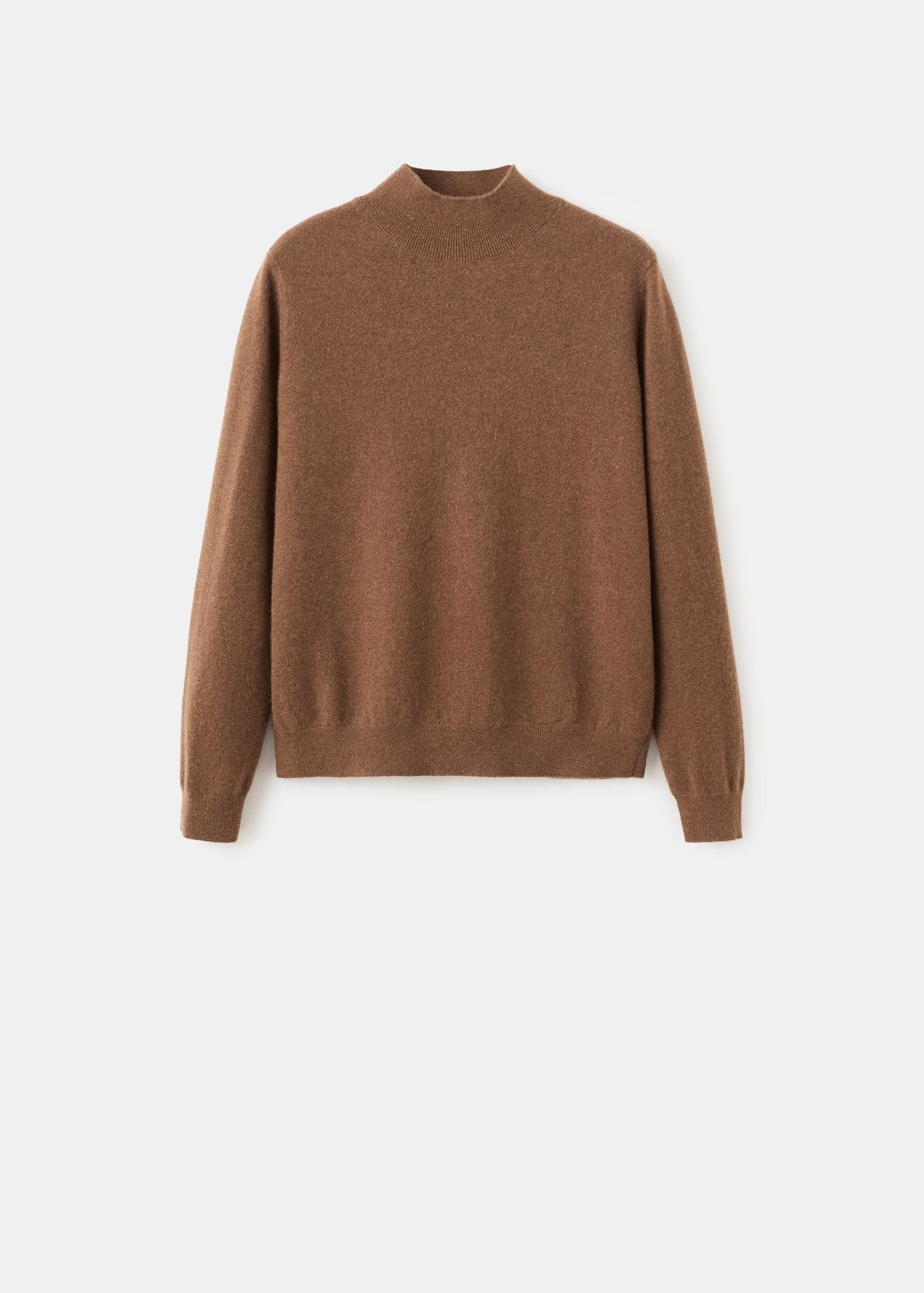100% cashmere sweater with perkins neck - Women | MANGO United Kingdom | MANGO (UK)