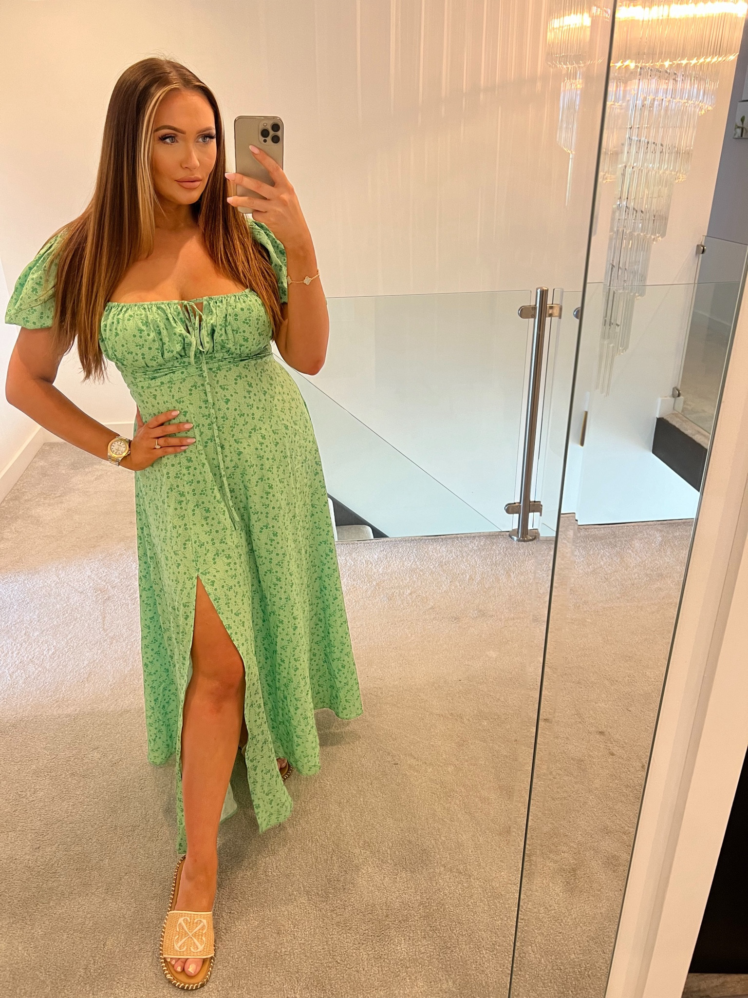 Love this dress the colour is everything & it sucked me reeet in I felt fabulous perfect summer dress 💚