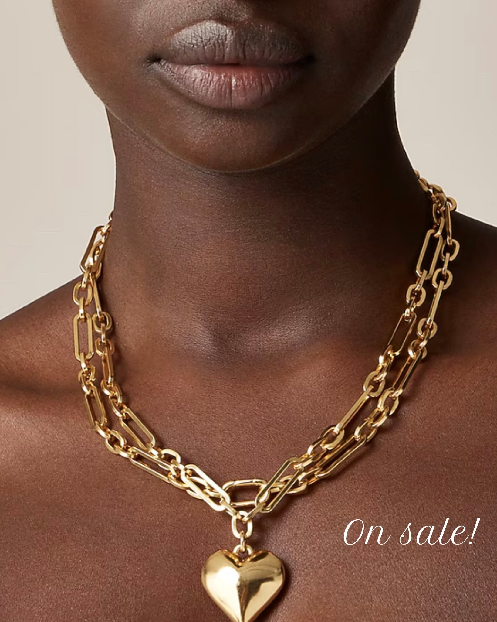 Gift of love ~ I collect these heart necklaces. Love 🤍