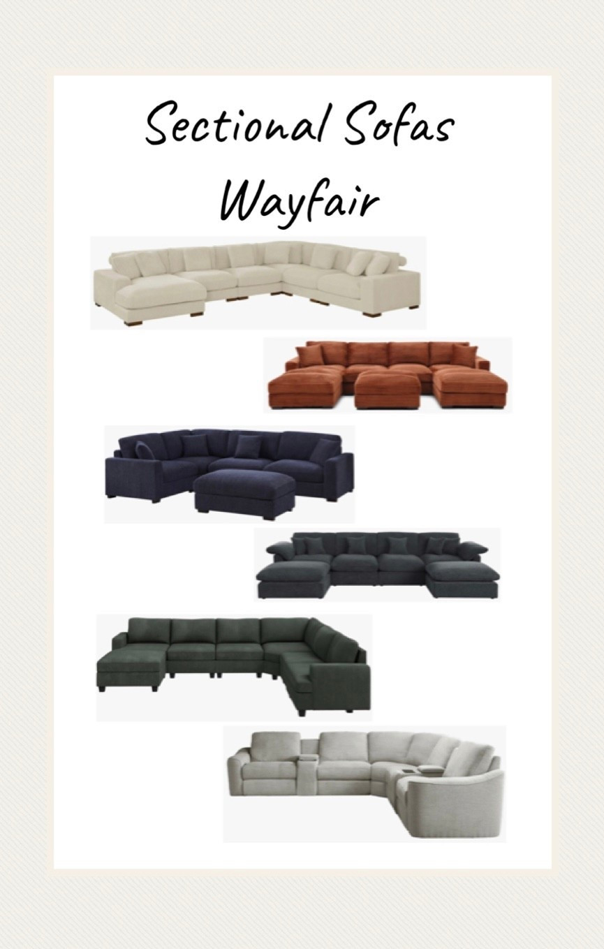 Gorgeous large sectional sofas for your home! 

#livingroom #sofa

#LTKHome