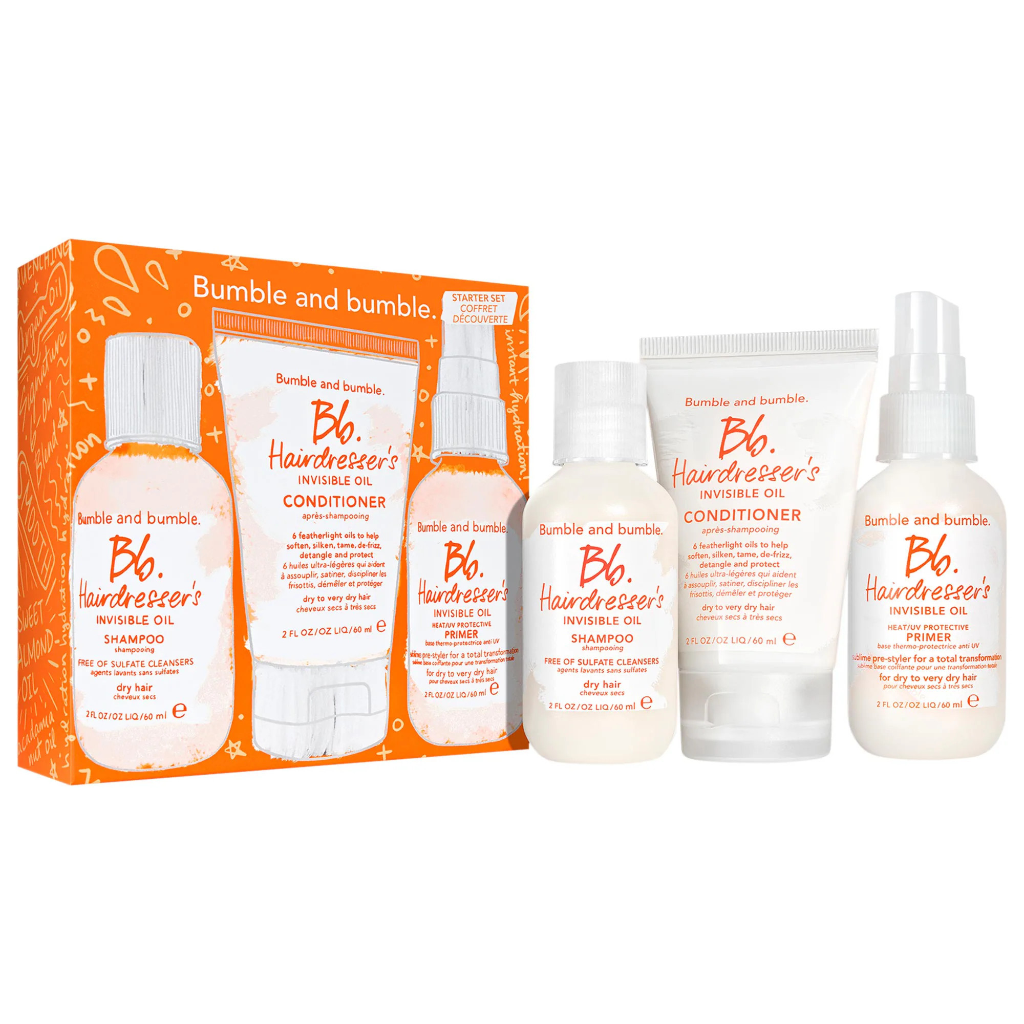 Bumble and bumble Mini Hydrating + Frizz Reducing Hair Gift Set | Sephora (US)