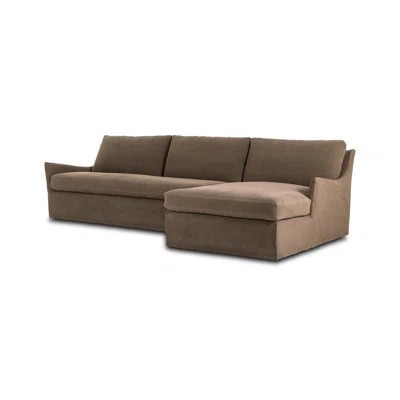 Monette 2PC RAF Sectional-Broadway Coffee | Wayfair North America