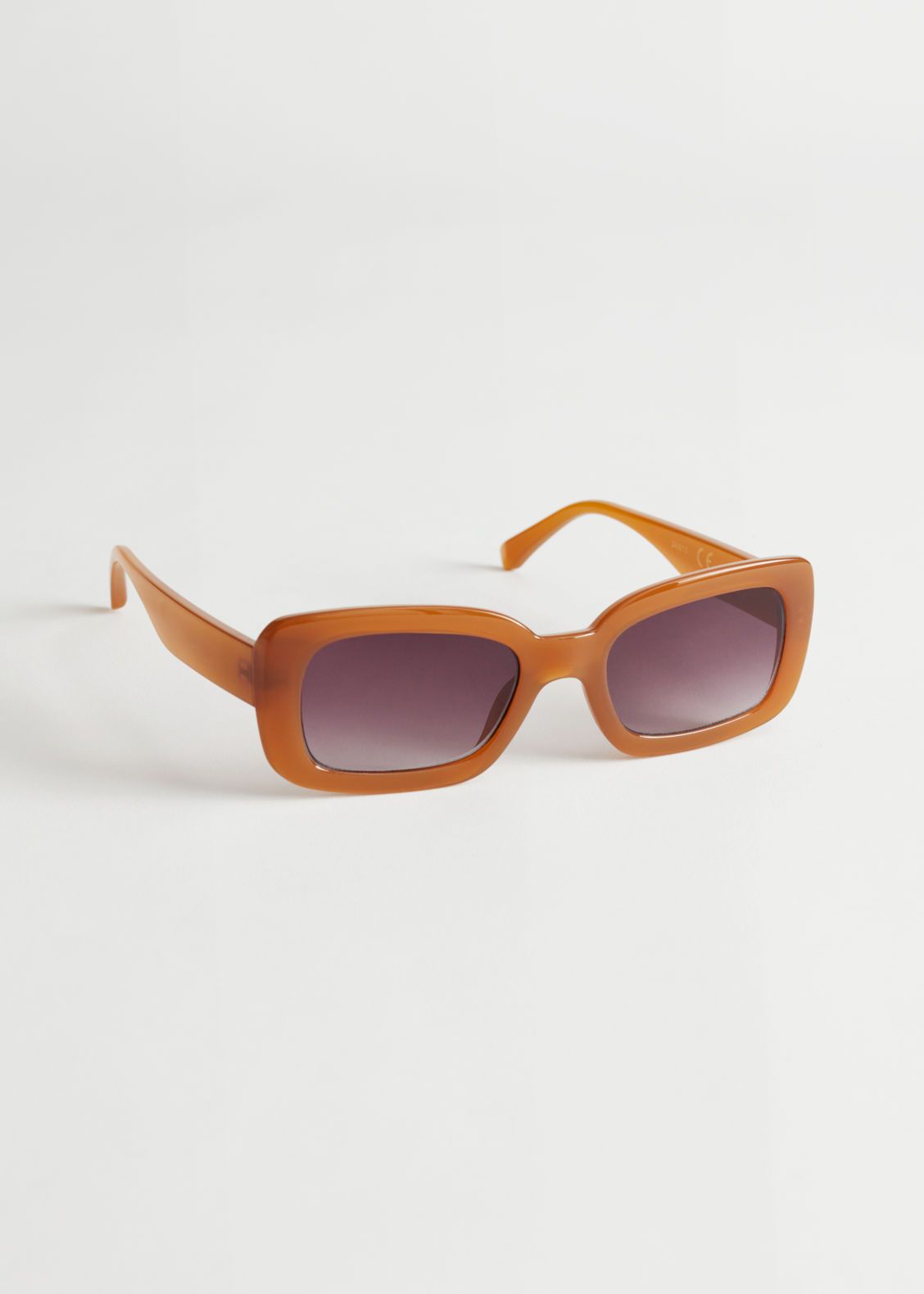 Rectangular Frame Sunglasses - Orange | & Other Stories (EU + UK)