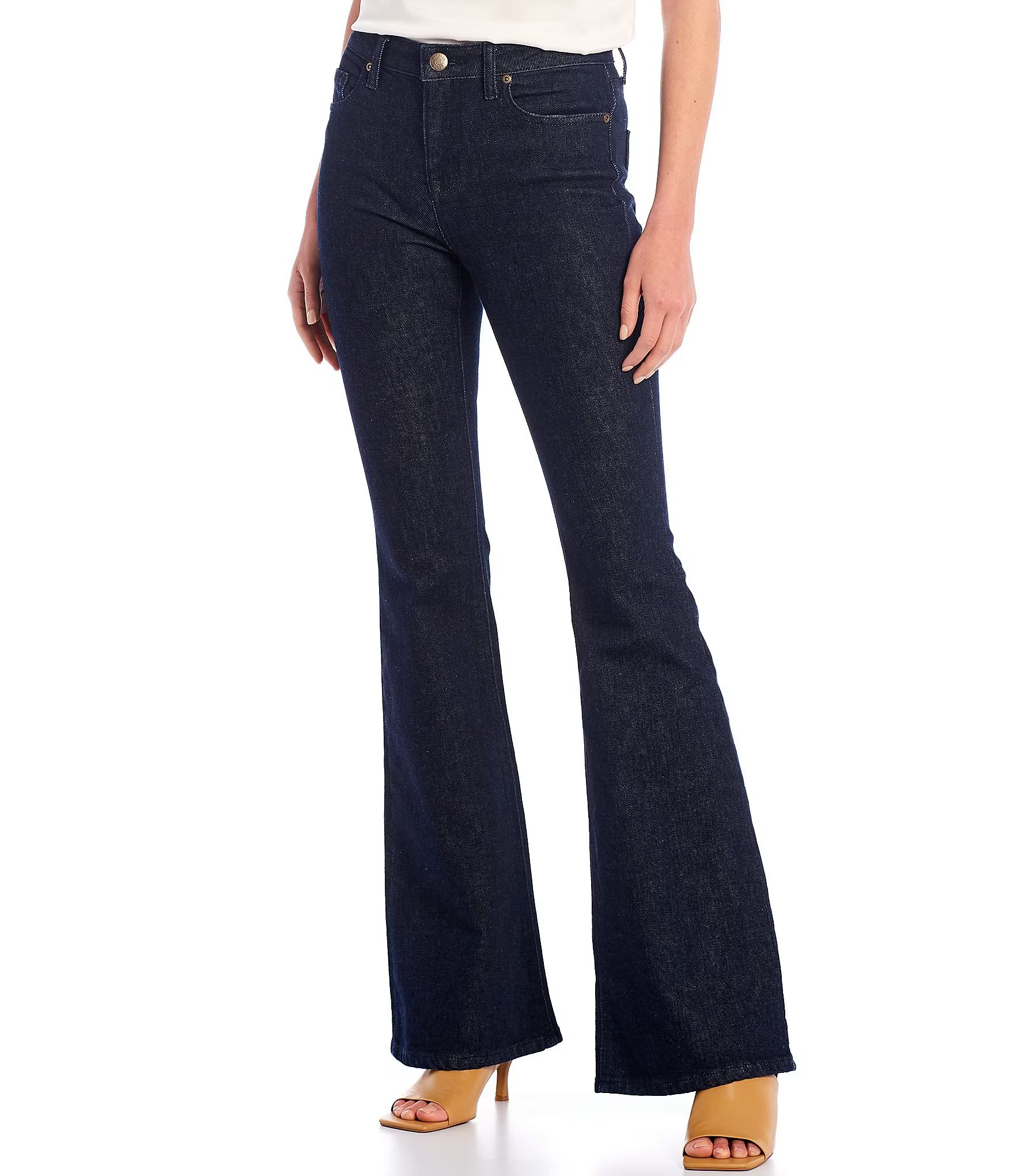 Veronica Mid Rise Flare Jeans | Dillards