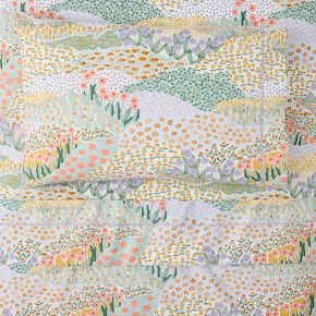 Kids Flower Field Sheet Set | West Elm (US)