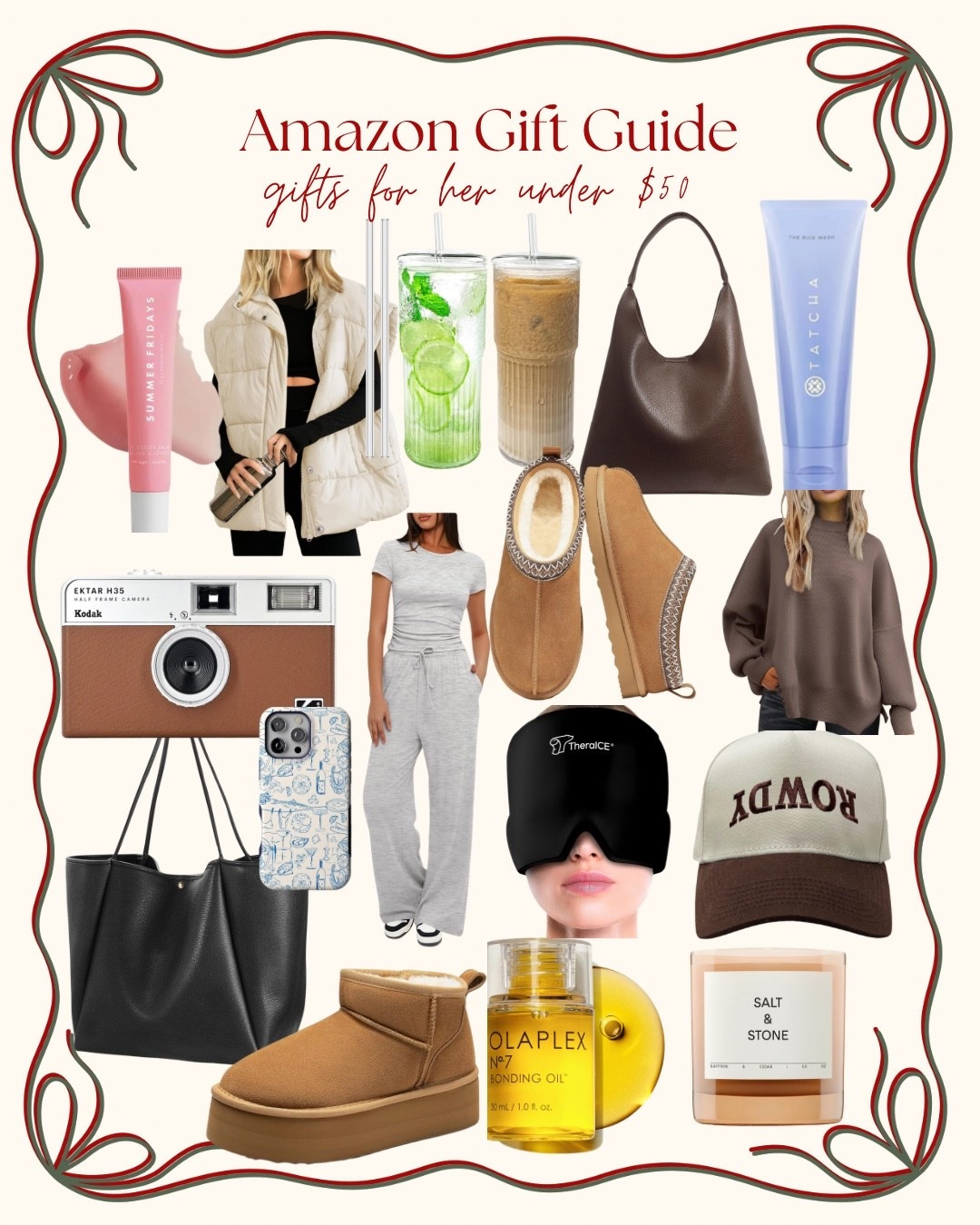 amazon gift guide - the perfect gifts for her under $50 🎄✨

#LTKGiftGuide #LTKFindsUnder50 #LTKHoliday