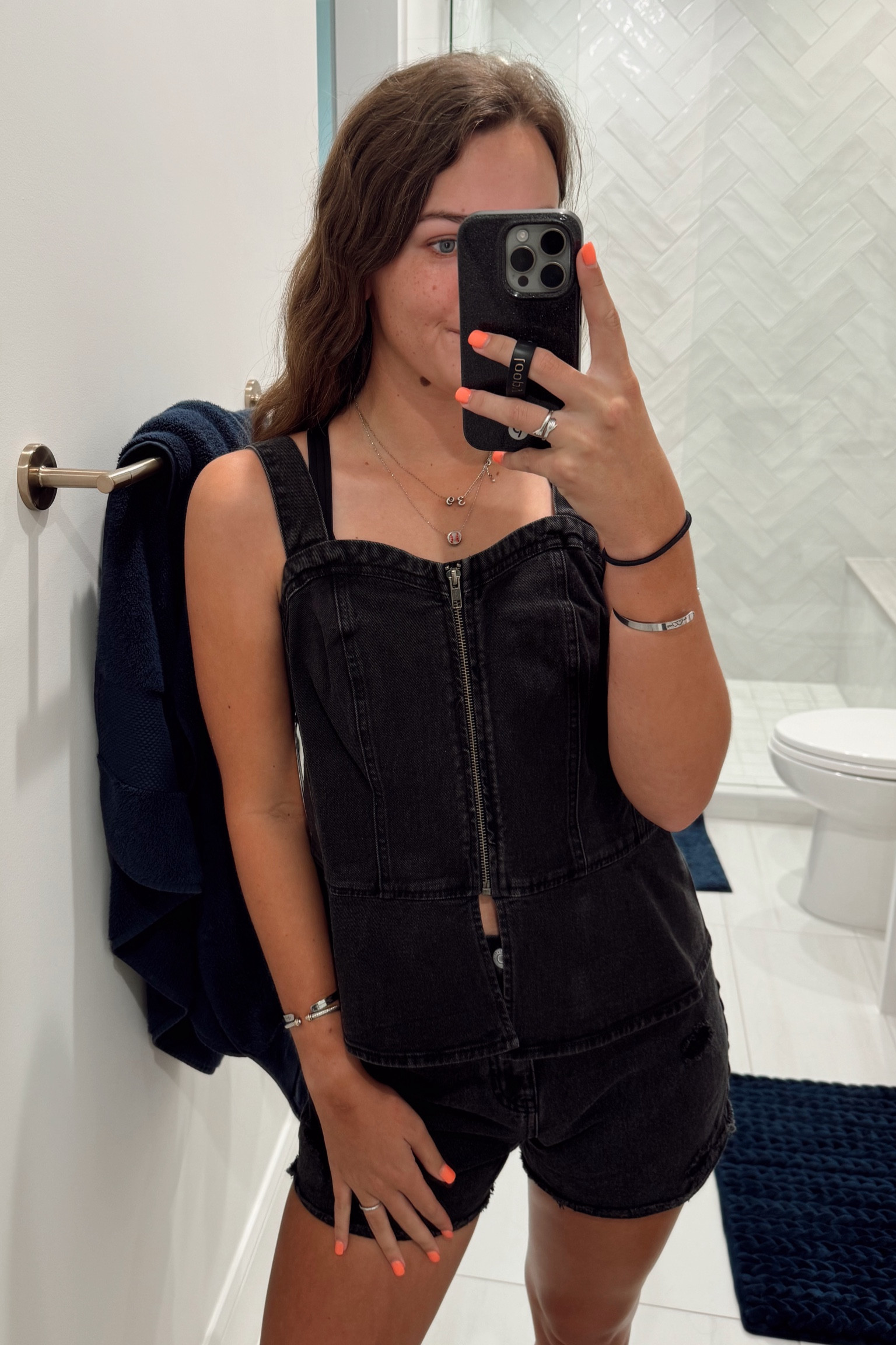 Denim vest/top! So cute! Walmart find

#LTKStyleTip #LTKFindsUnder50 #LTKSaleAlert