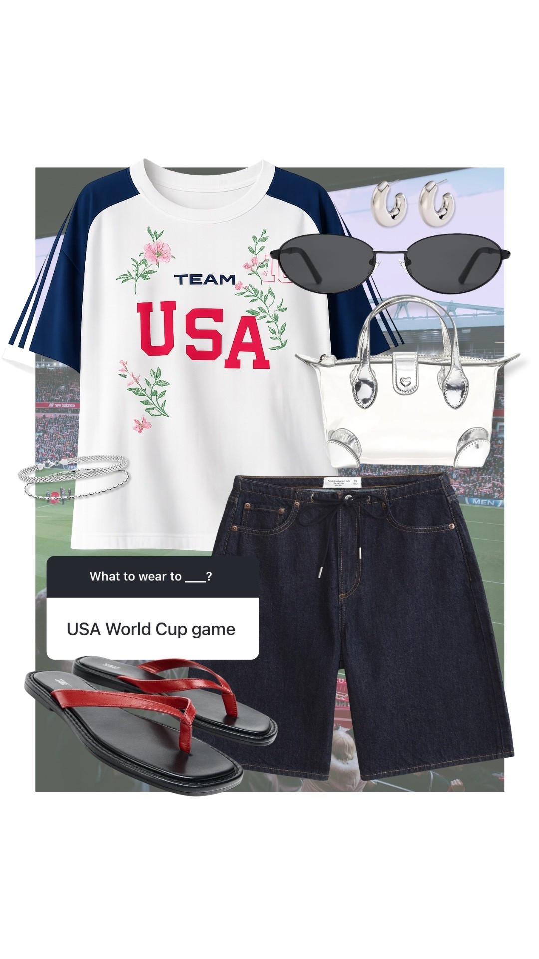 What to wear to a USA World Cup game! #kathleenpost