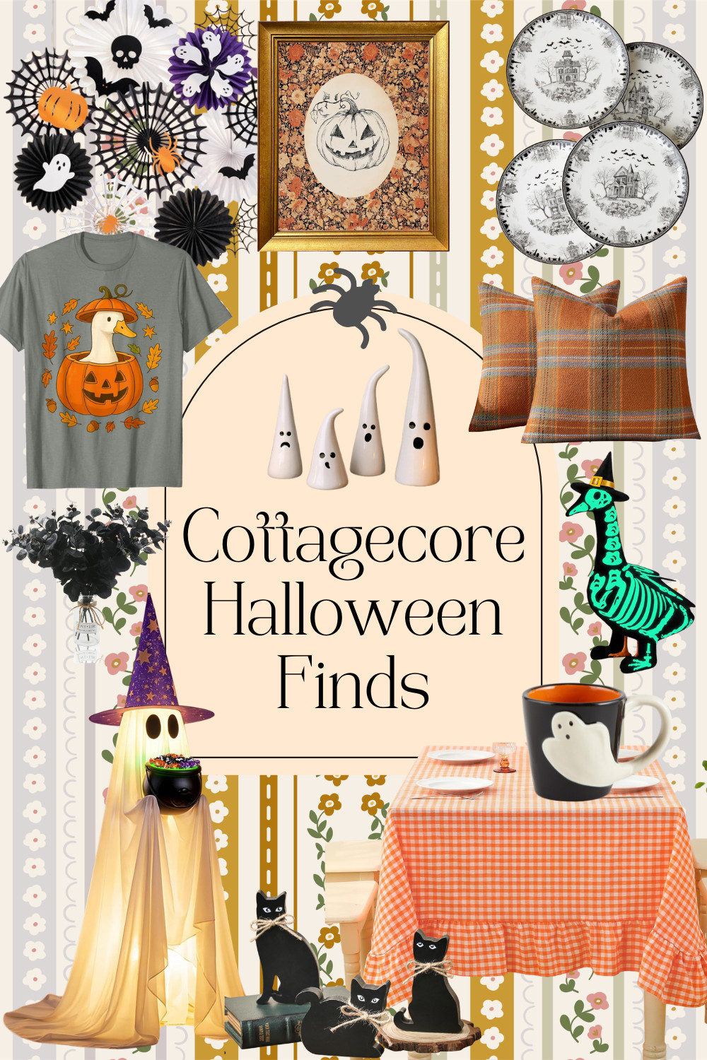 Cottagecore Halloween finds for a home that feels charming, collected, and just a little spooky. I found playful ghosts, vintage-inspired tableware, black cats, warm autumn plaids, and whimsical seasonal details that are easy to mix into your existing décor. Shop the collection below.

#HalloweenDecor #CottagecoreDecor #FallHome #VintageInspired #AmazonFinds
 

 #LTKSeasonal #LTKHome
