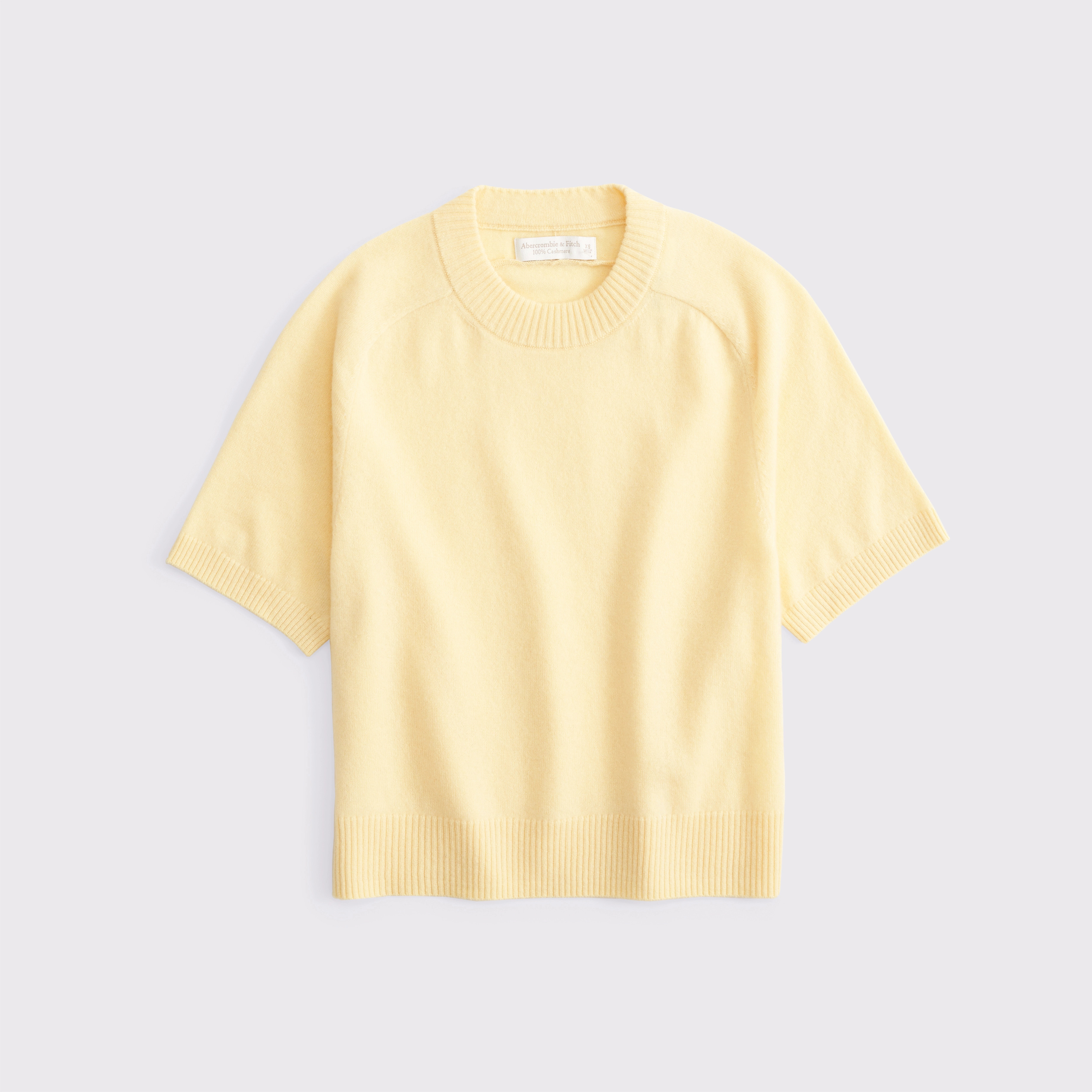 Cashmere Crew Tee | Abercrombie & Fitch (US)