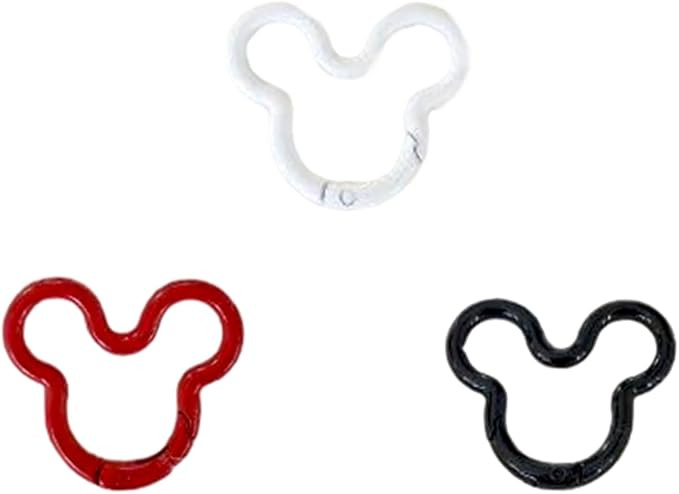 6 Pack Carabiner Ear Mouse Ring for Fish Extender DCL Cruise Gift Mouse Shaped Carabiner Keychain... | Amazon (US)