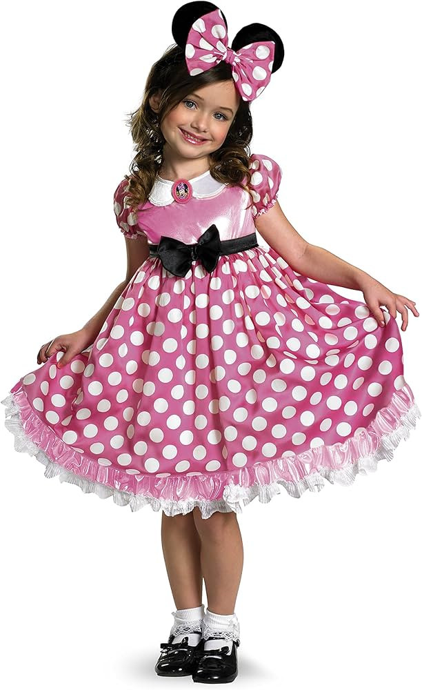 Disguise costumes Disguise Girl's Minnie Mouse Clubhouse Glow in the Dark childrens costumes, Pin... | Amazon (US)