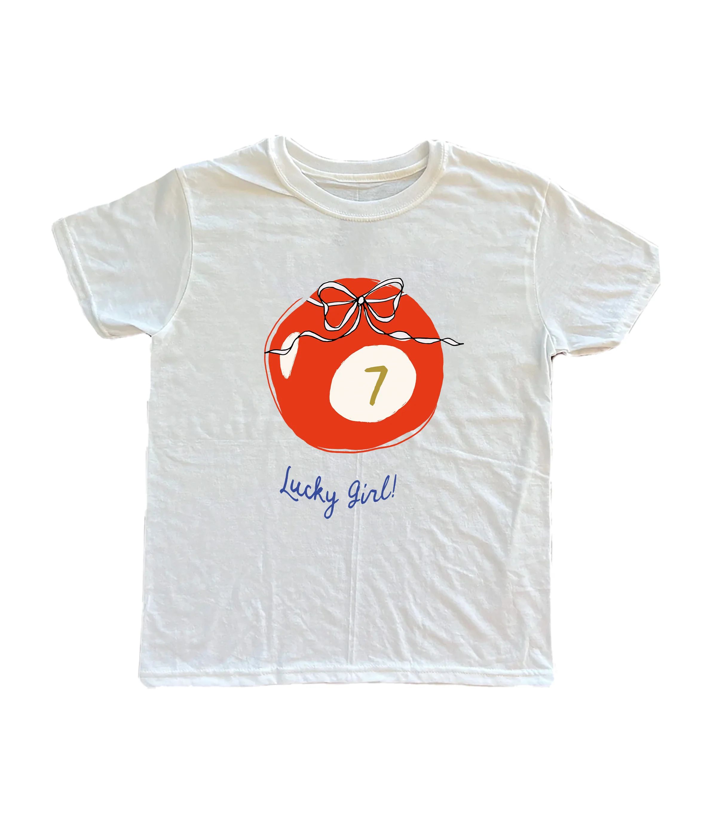 Lucky Girl T-Shirt | Shop Kristin Jones