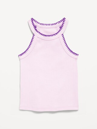 Fitted Halter Tank Top for Toddler Girls | Old Navy (US)