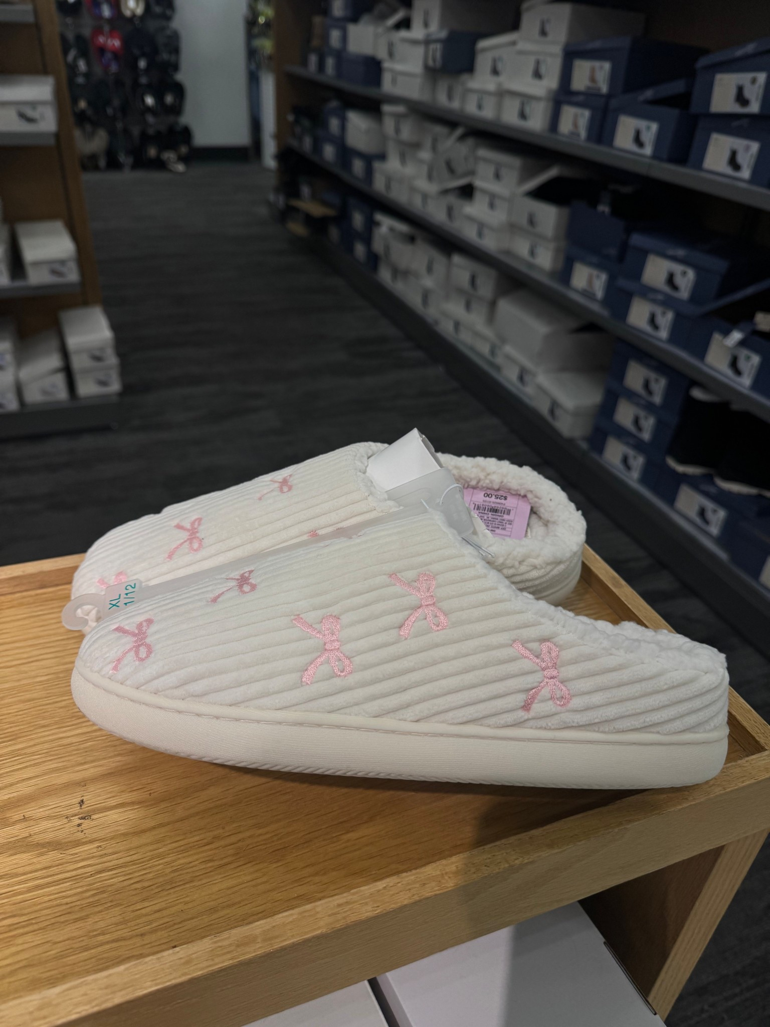 These Target slippers are too cute 🤍 love the little pink bows! They’re super soft, cozy, and perfect for winter mornings, gifting, or just wearing around the house. Such a good affordable cozy slipper find if you love girly details. -linking more cute target shoe finds here! 

target slippers, cozy slippers women, affordable slippers, winter loungewear, comfy house shoes, holiday gift ideas, pink bow slippers, girly slippers


#LTKselfcare #LTKHoliday #LTKGiftGuide