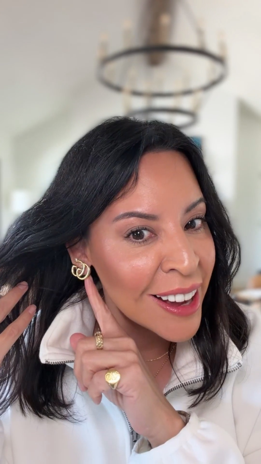Luxury earrings that make a statement but aren’t over the top! Love the size and not heavy.

#LTKMidsize #LTKOver40 #LTKWorkwear