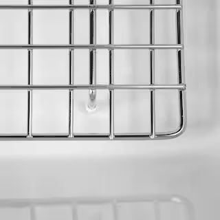 SINKOLOGY SinkSense Alder 27.5 in. x 14 in. Bottom Grid for Kitchen Sinks in Stainless Steel SG01... | The Home Depot