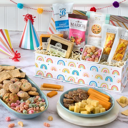 Meat and Cheese Gift Box | GourmetGiftBaskets.com