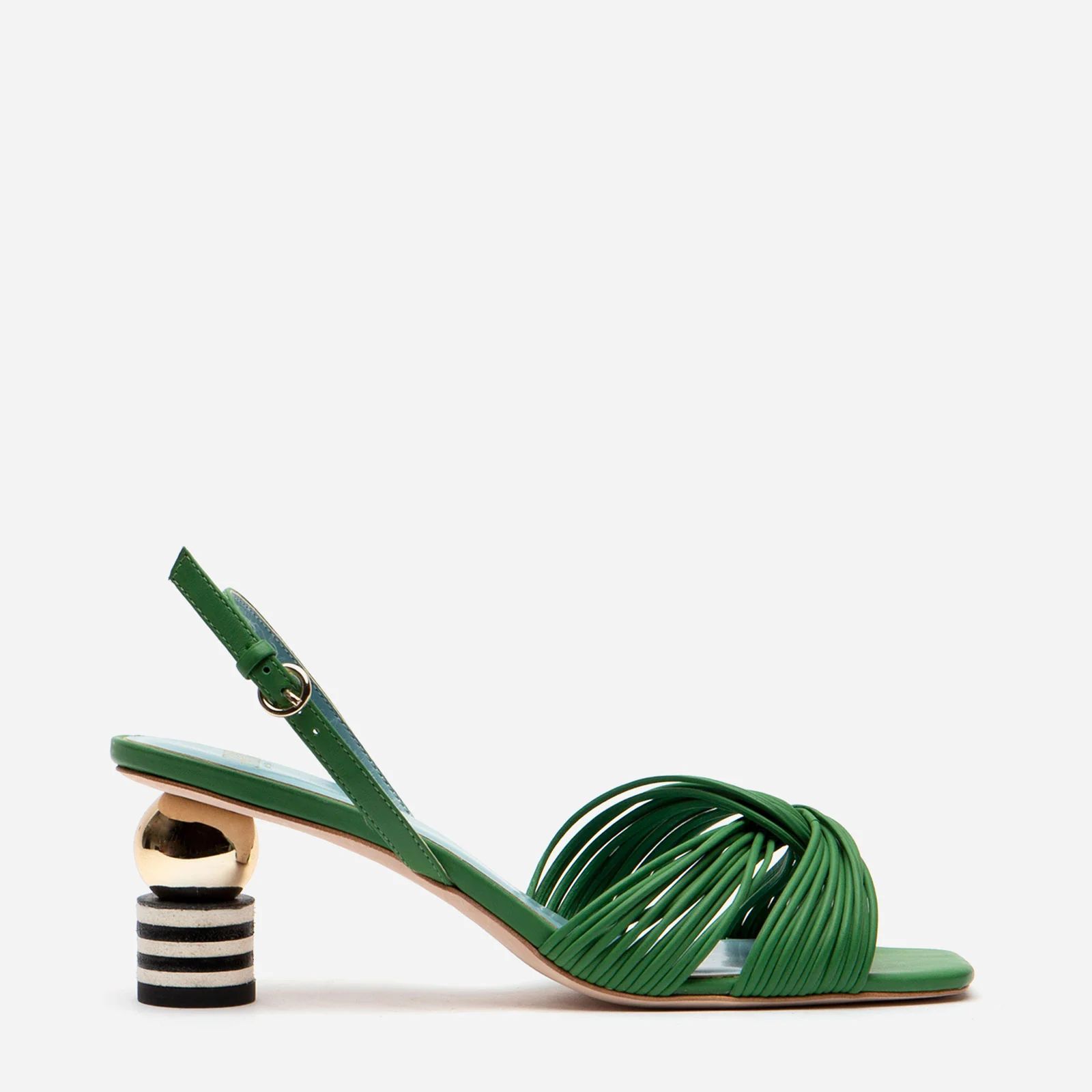 Alison Leather Slingback Green | 