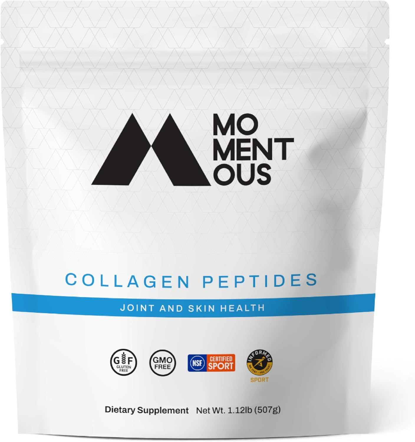 Momentous Grass Fed Collagen Peptides Powder - Collagen Protein Powder for Hair, Skin, Nails & Jo... | Amazon (US)