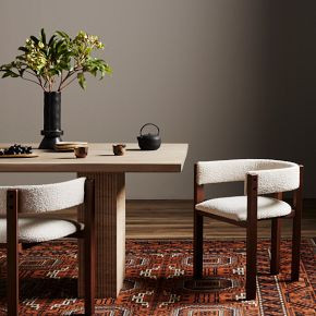 Raleigh Dining Arm Chair | West Elm (US)