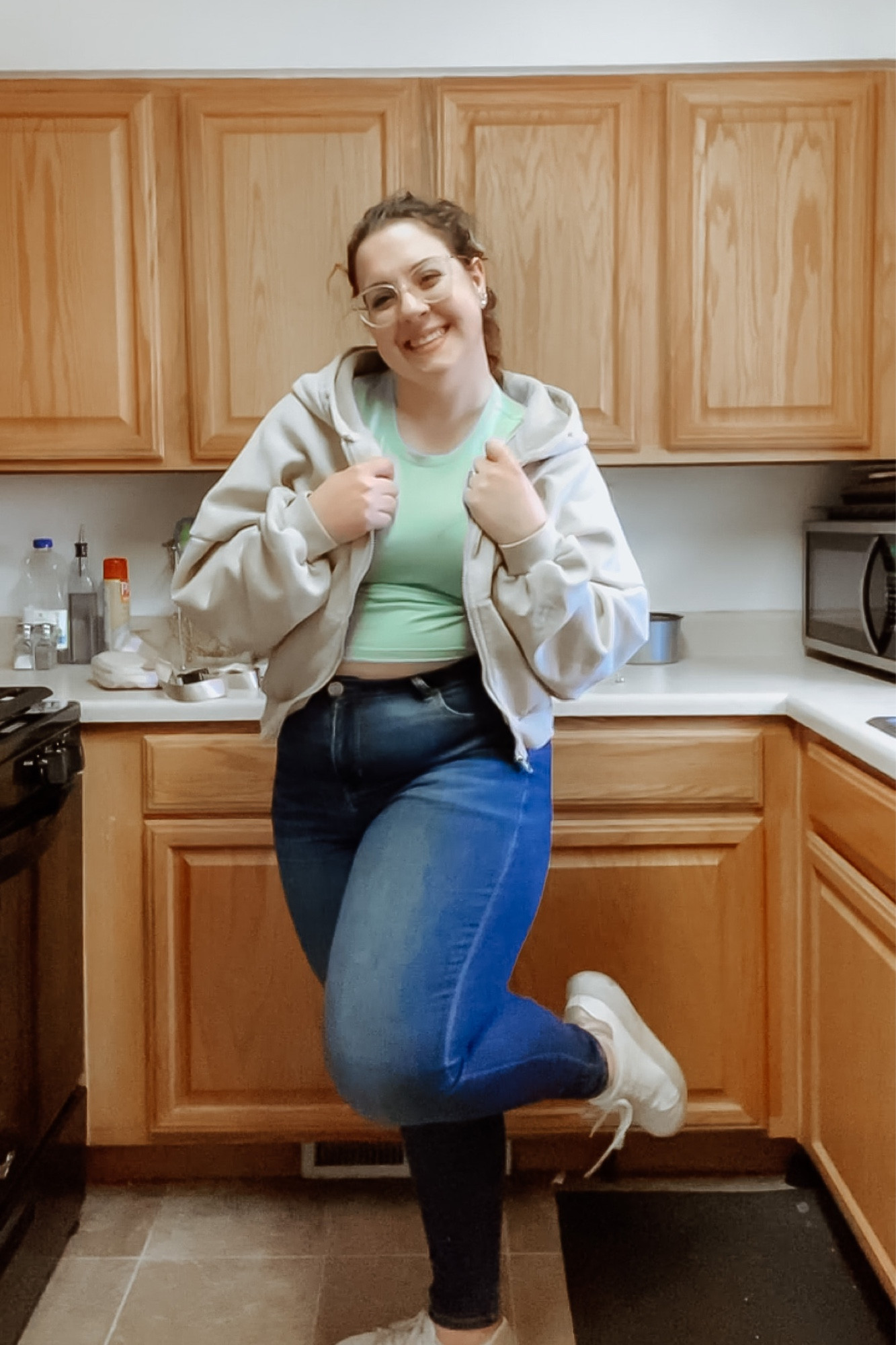 Spring casual cool day outfit 

#LTKcurves #LTKunder50 #LTKstyletip