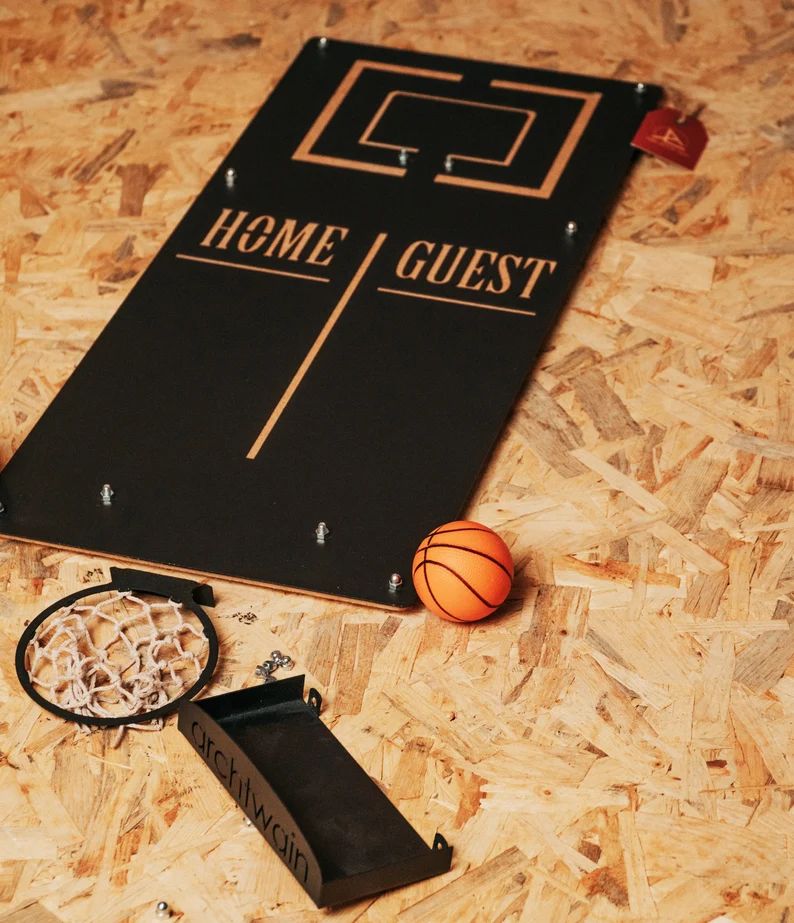 Craft Basketball Hoop Wall Decor - Basketball Hoop, Basketball Gifts, Wall Decor, Office Gifts, O... | Etsy (US)