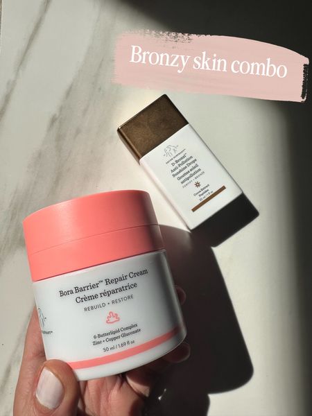 This is a fab face moisturizer, great for dry skin or anyone with a compromised skin barrier. It feels so luxe and creamy - huge fan. Mix with these D-Bronzi drops and apply before foundation. These are not self-tanner drops - it washes off at night. You can even skip foundation BTW.

Beauty tips, Sephora favorites, skincare, tanner, face tannerr



#LTKbeauty