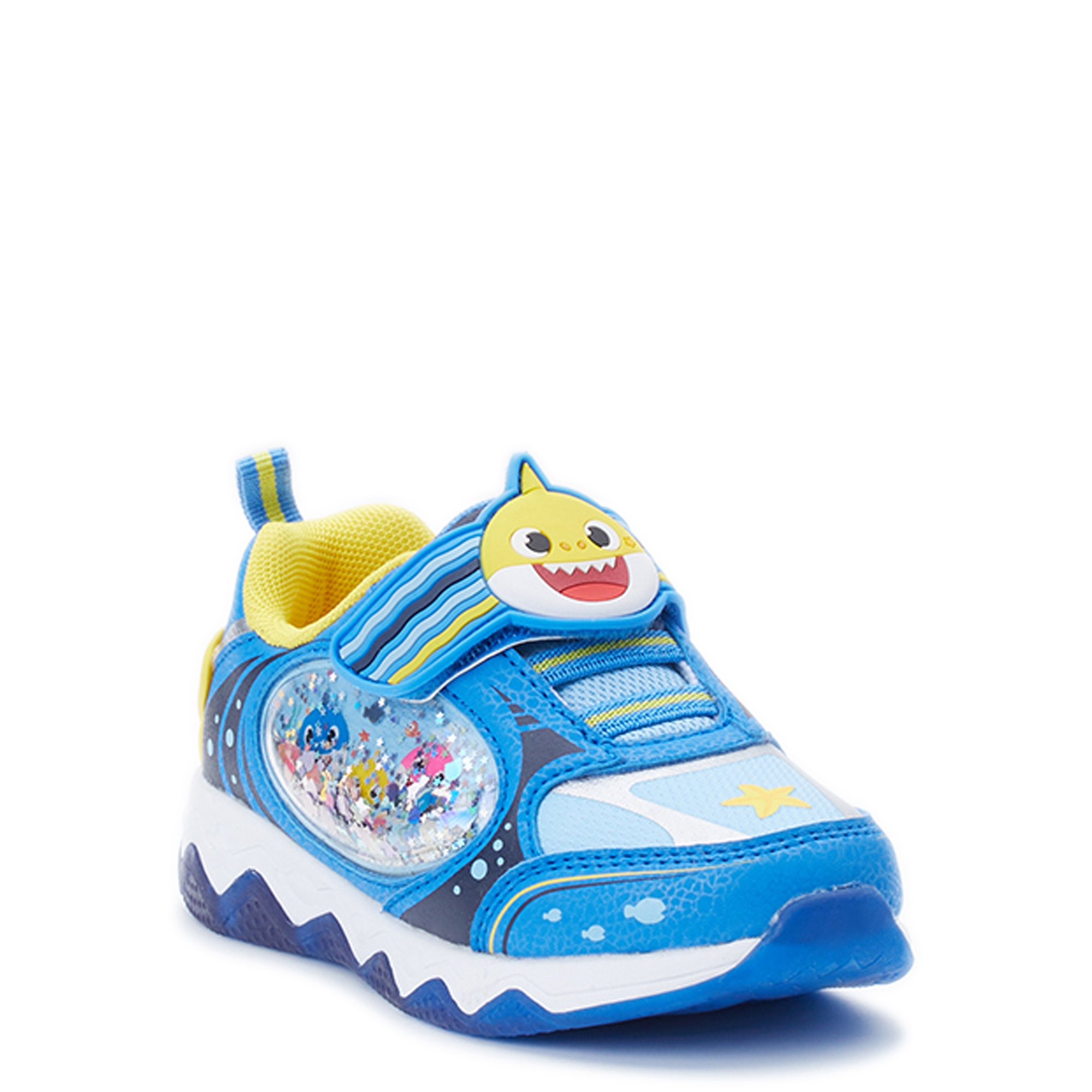 Baby Shark Toddler Boys Light-Up Athletic Sneakers, Sizes 7-12 | Walmart (US)