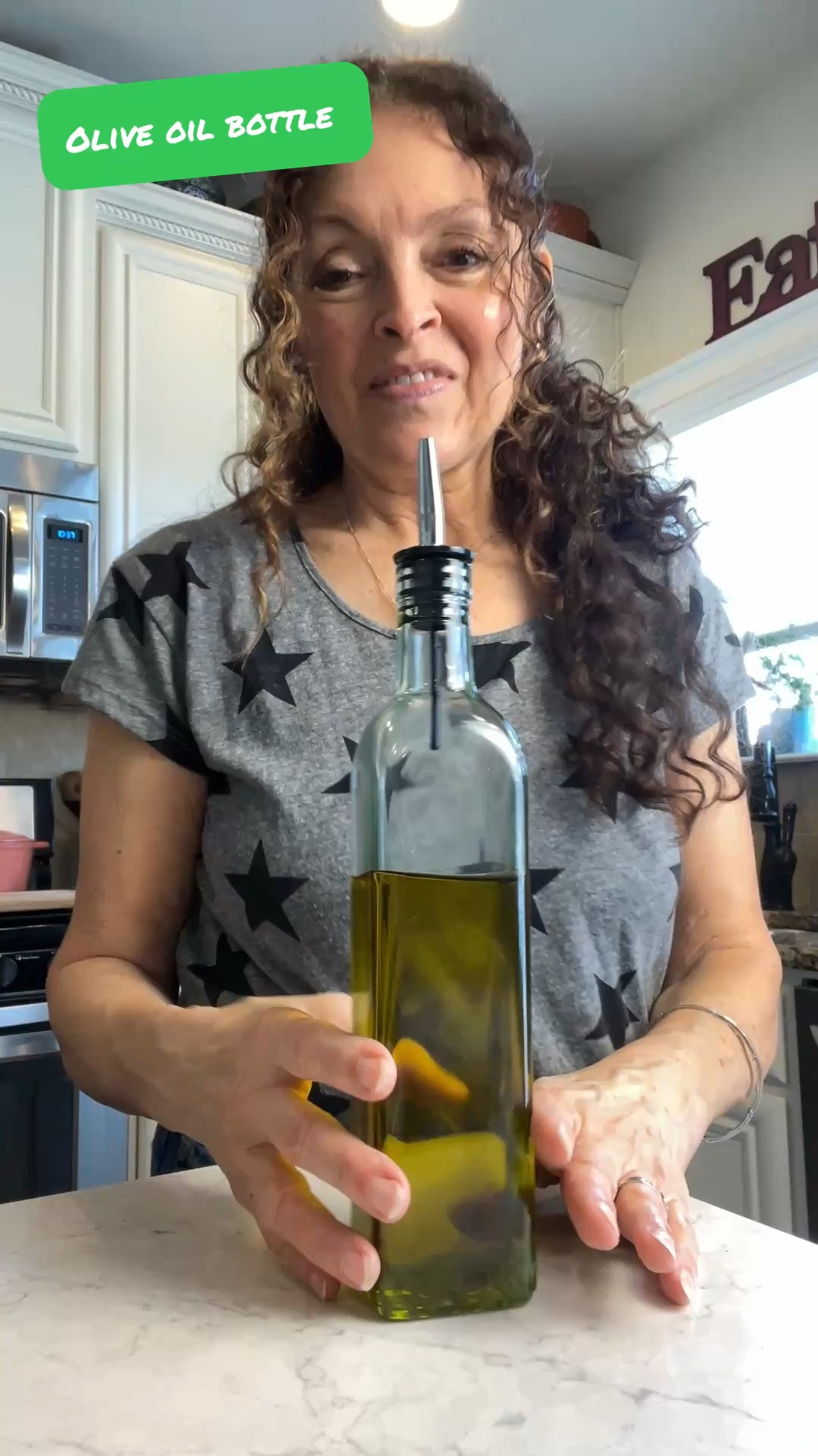 How you store your oils is quite important. 🙂 I buy large quantities so transfer a smaller amount to this green tint bottle with a pour spout that I keep handy for cooking and making salad dressings.

Find my picks here on my LTK and check out TKFOODIE.com for some some great classic & easy vinaigrettes.

#LTKfoodie #LTKHome