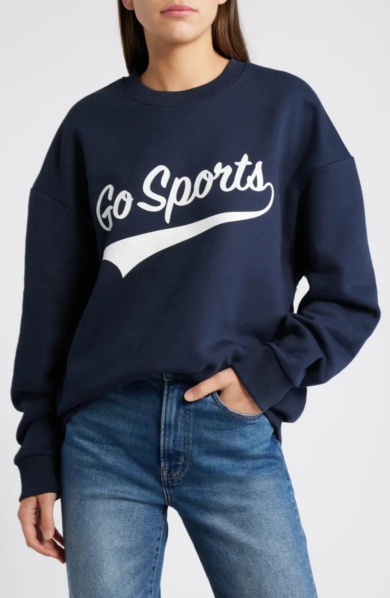 Go Sports Cotton Blend Sweatshirt | Nordstrom