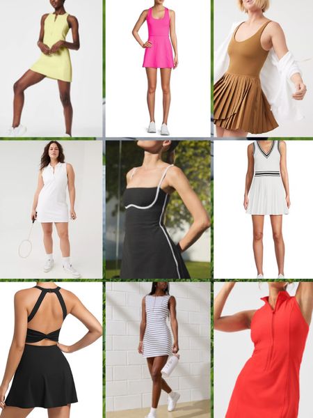 Tennis dresses are by far my favorite trend in athletic wear. They’re perfect for the court, the course or even out shopping. I rounded up a few of my favorites over on the blog and linked here!

#LTKFitness #LTKActive #LTKStyleTip