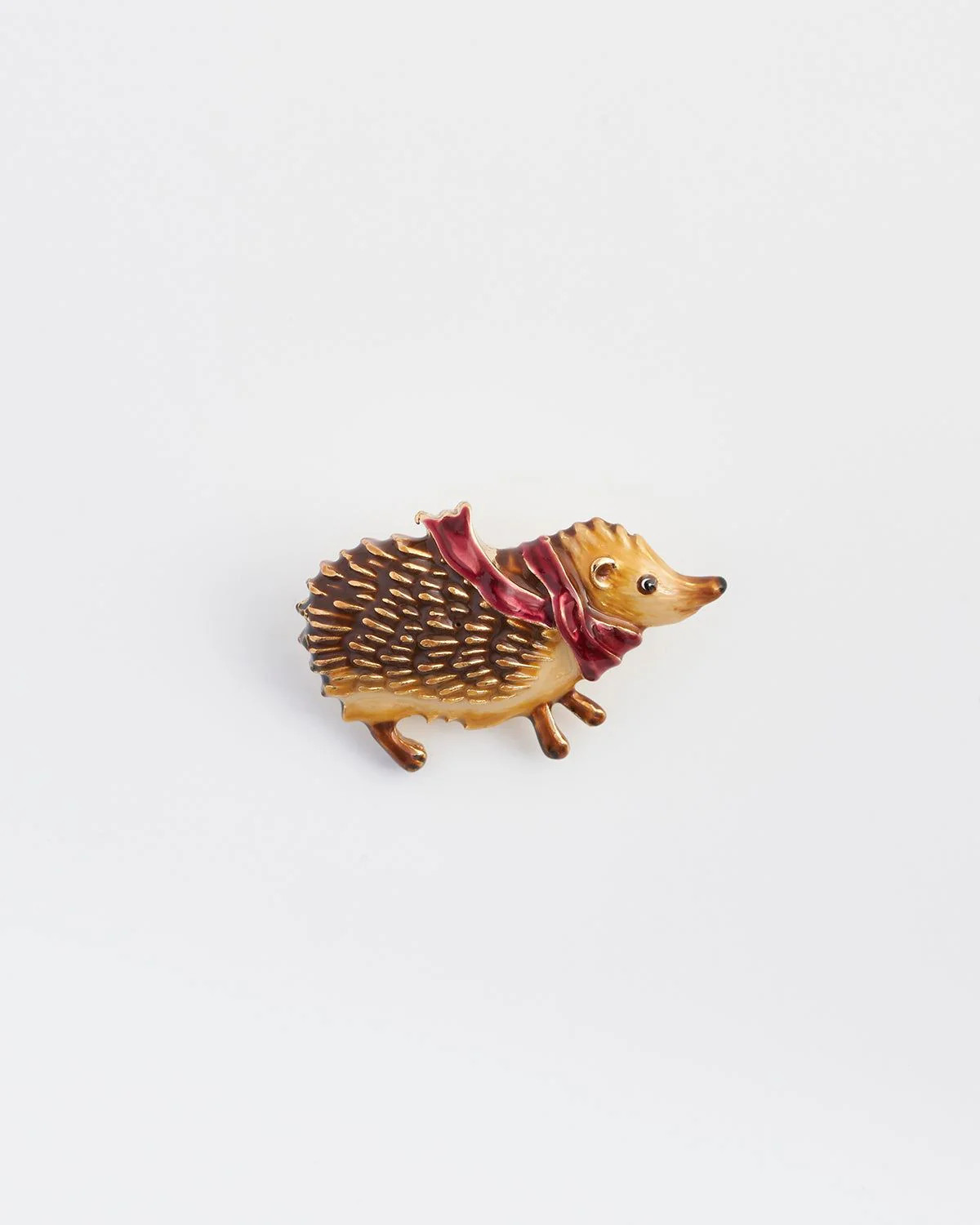 Cosy Hedgehog Charm Brooch | Fable England