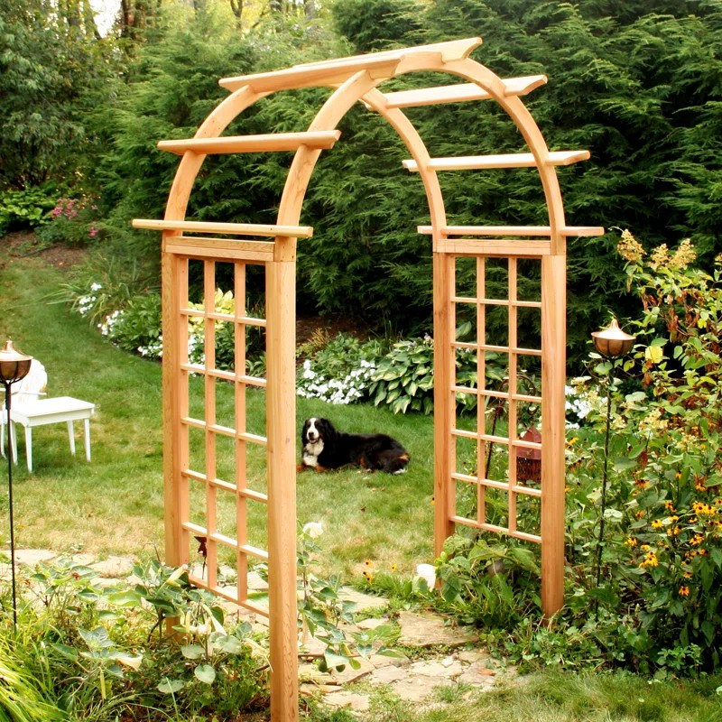 Tillison Cedar Wood Arbor | Wayfair North America