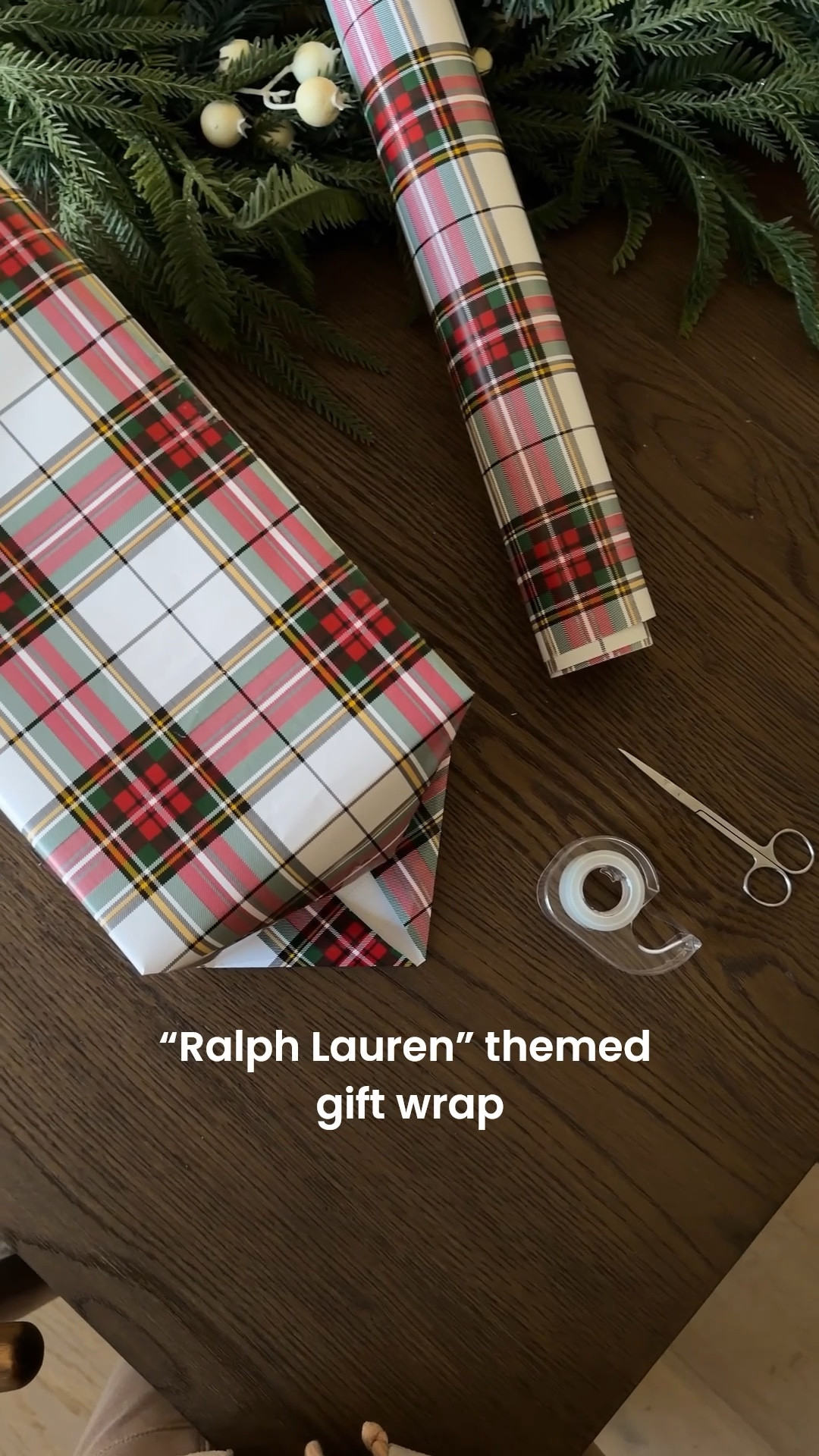 Ralph Lauren themed gift wrap 
Ralph Lauren Christmas 
Plaid gift wrap
Gift wrap 
Aesthetic gift wrap 
Wrapping paper 
Brown gift wrap 
Holiday gifting 
Decor 
Christmas decorr

#LTKGiftGuide #LTKFindsUnder50 #LTKHoliday