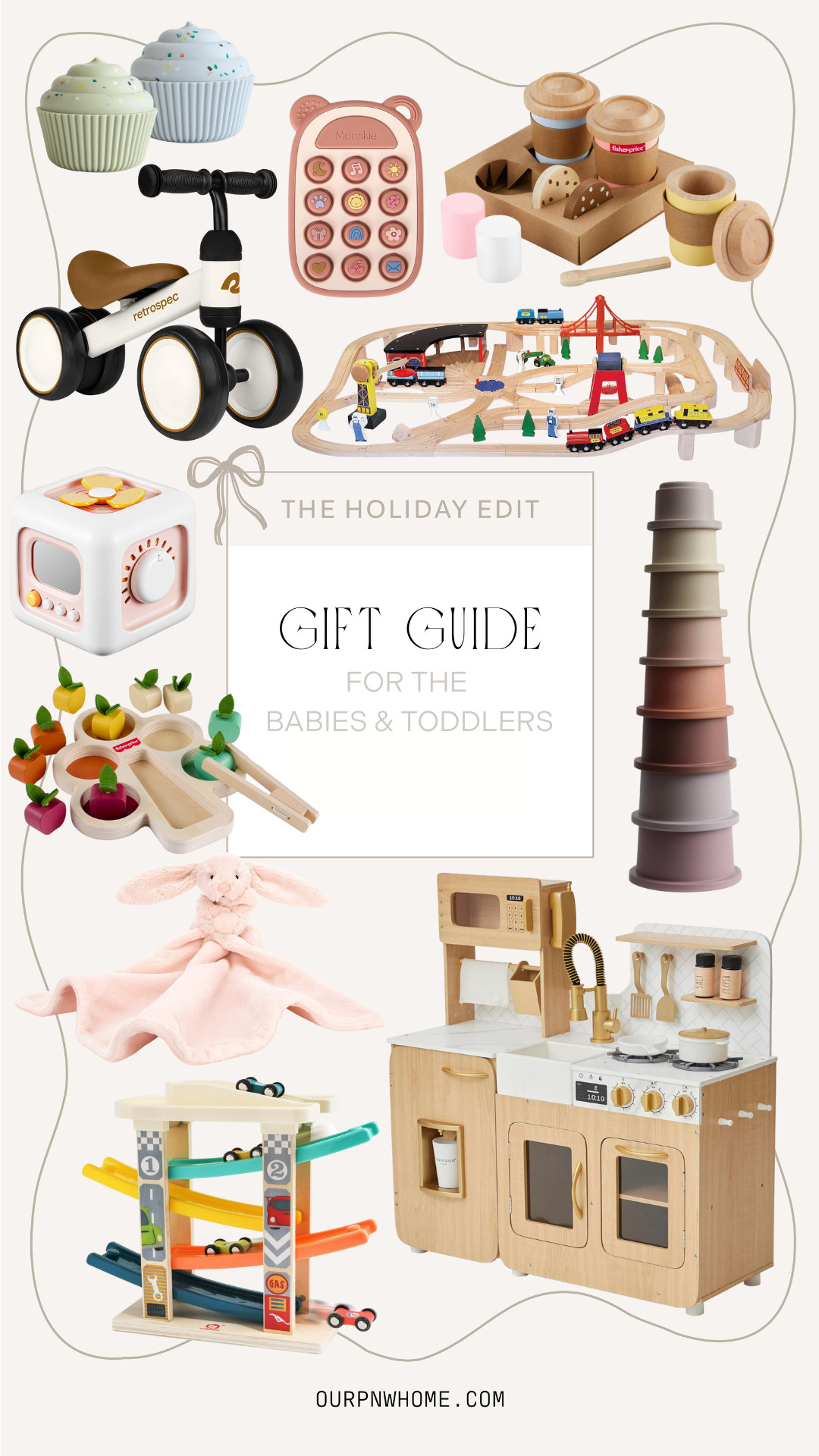 Top holiday gifts for the babies and toddlers on Amazon!

gifts for the toddlers, kids toys, baby toys, toddler toys, teething toys, stacking cups, kids play kitchen, race car track, stuffed bunny, bunny stuffy, baby lovie, sensory toys, wood toys, kids coffee toy, kids latte toy, kids kitchen, toddler bike, Christmas gifts, aesthetic toys 

 #LTKGiftGuide #LTKBaby #LTKKids