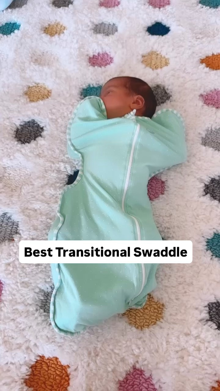 The ultimate sanity saver for mamas who suck at swaddling 🙋‍♀️💤
If you were completely hopeless at the traditional blanket origami swaddle (like me!), you need the Zipadee-Zip (or a similar arms-up transitional swaddle).
When babies outgrow being tightly wrapped or start trying to roll, transitioning can feel terrifying. This little starfish-shaped suit is an absolute game-changer. It encloses them just enough to muffle that dreaded startle reflex, but leaves their hands free out to the sides. They literally look like little translucent Gumby starfish, and it is peak cute.  
Best part? It gives them the cozy, secure womb-like feeling they crave while letting them safely roll over or self-soothe by chewing on their hands. Zero wrapping skills required—just zip 'em up and pray for sleep!