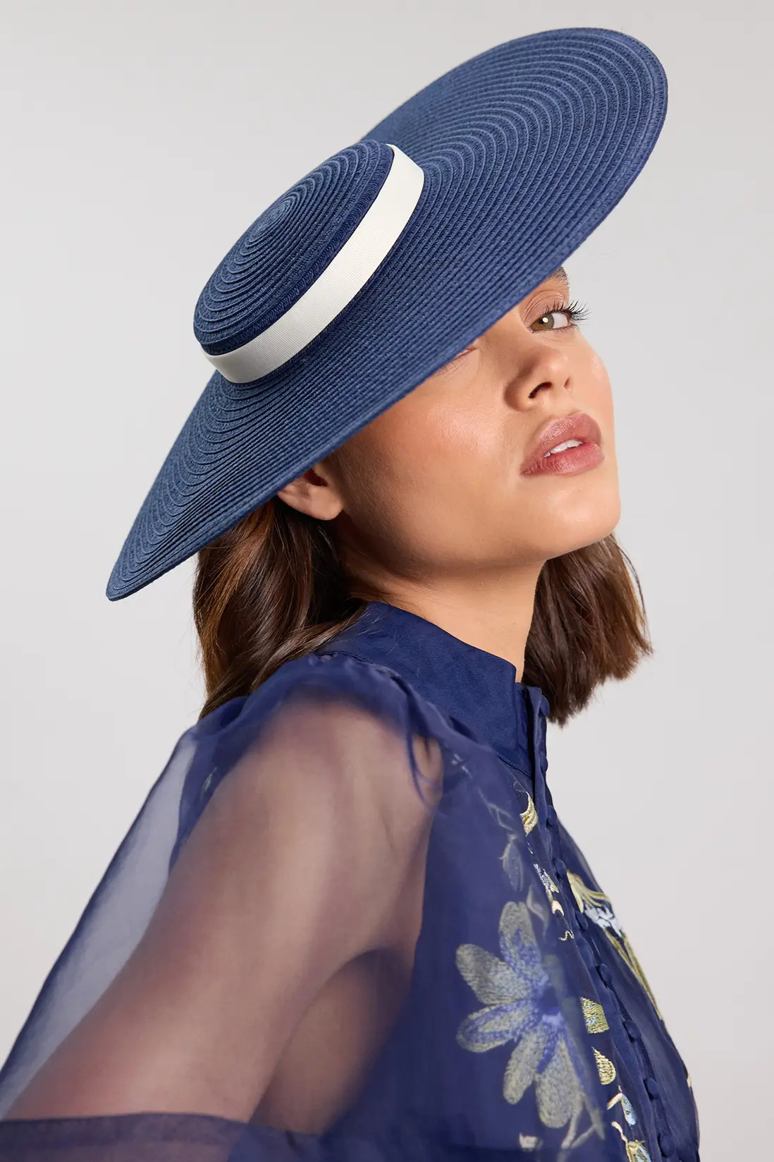 Boater Style Fascinator | Karen Millen
