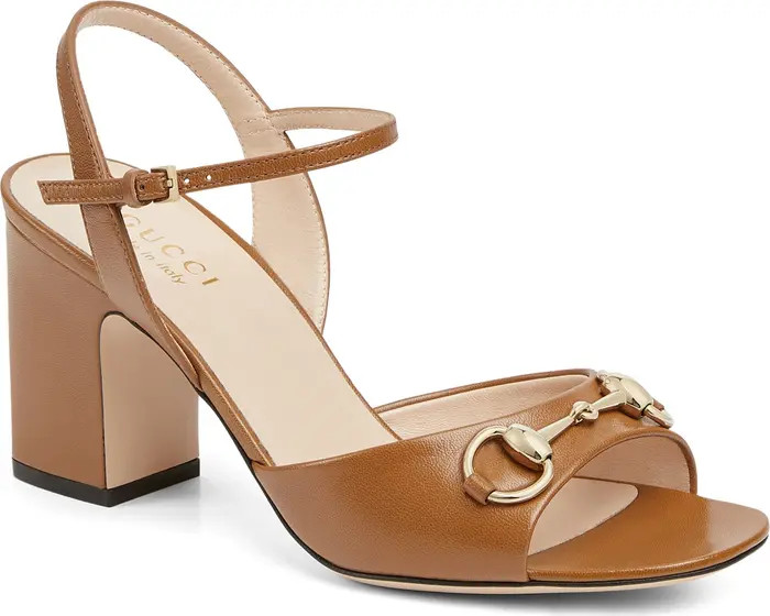 Horsebit Block Heel Sandal (Women) | Nordstrom