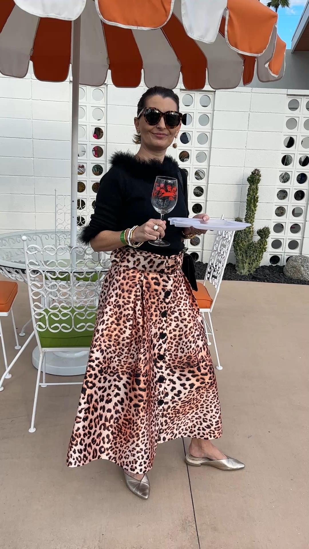 Holiday Outfit Idea: Leopard print skirt & feather-trimmed black sweater. Linked a nearly identical skirt from kate spade since this one sold out. 

party skirt
animal print skirt
vintage stylee


#LTKSeasonal #LTKOver40 #LTKParties