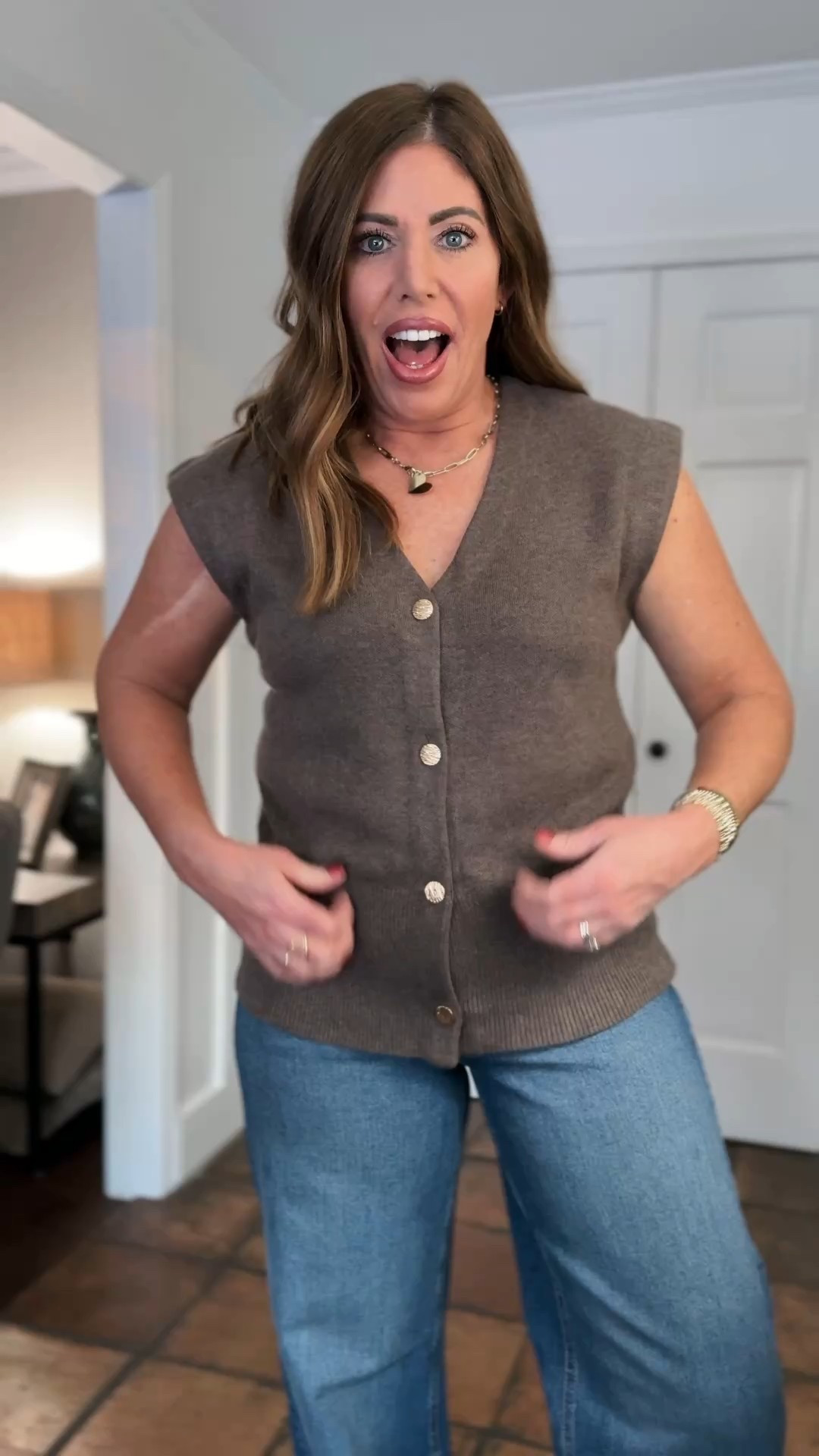 Under $40 tops from Amazon that are perfect to wear now and transition into spring.
you can dress them up or down and style them so many different ways. The quality is amazing. They're all 4.5 stars and over and they're on sale as low as $13.

I'm wearing a medium in this tank. I’ve styled it with two different pair of jeans.

The first pair of jeans is the high-rise wide leg jeans from the gap. The fit is so similar to my high-end Pistola pair for half the price. I’m wearing a 28 long.

Second pair of jeans is my favorite high-rise, wide leg pair from Pistola in the “break” wash. I’m wearing a 29



#LTKSaleAlert #LTKOver40 #LTKootd