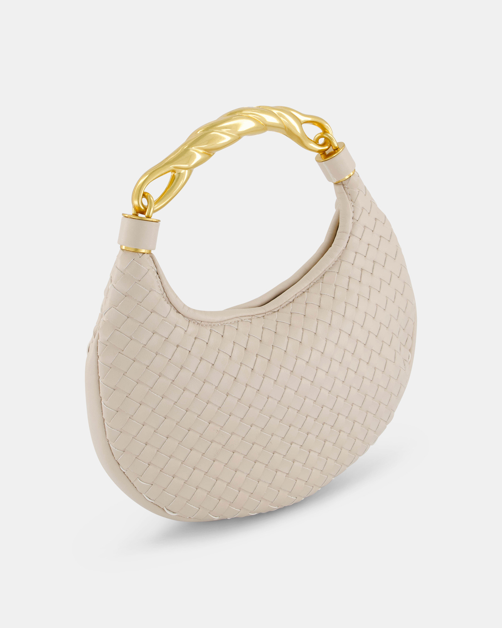 ARLION CREAM TOP HANDLE BAG | Novo Shoes
