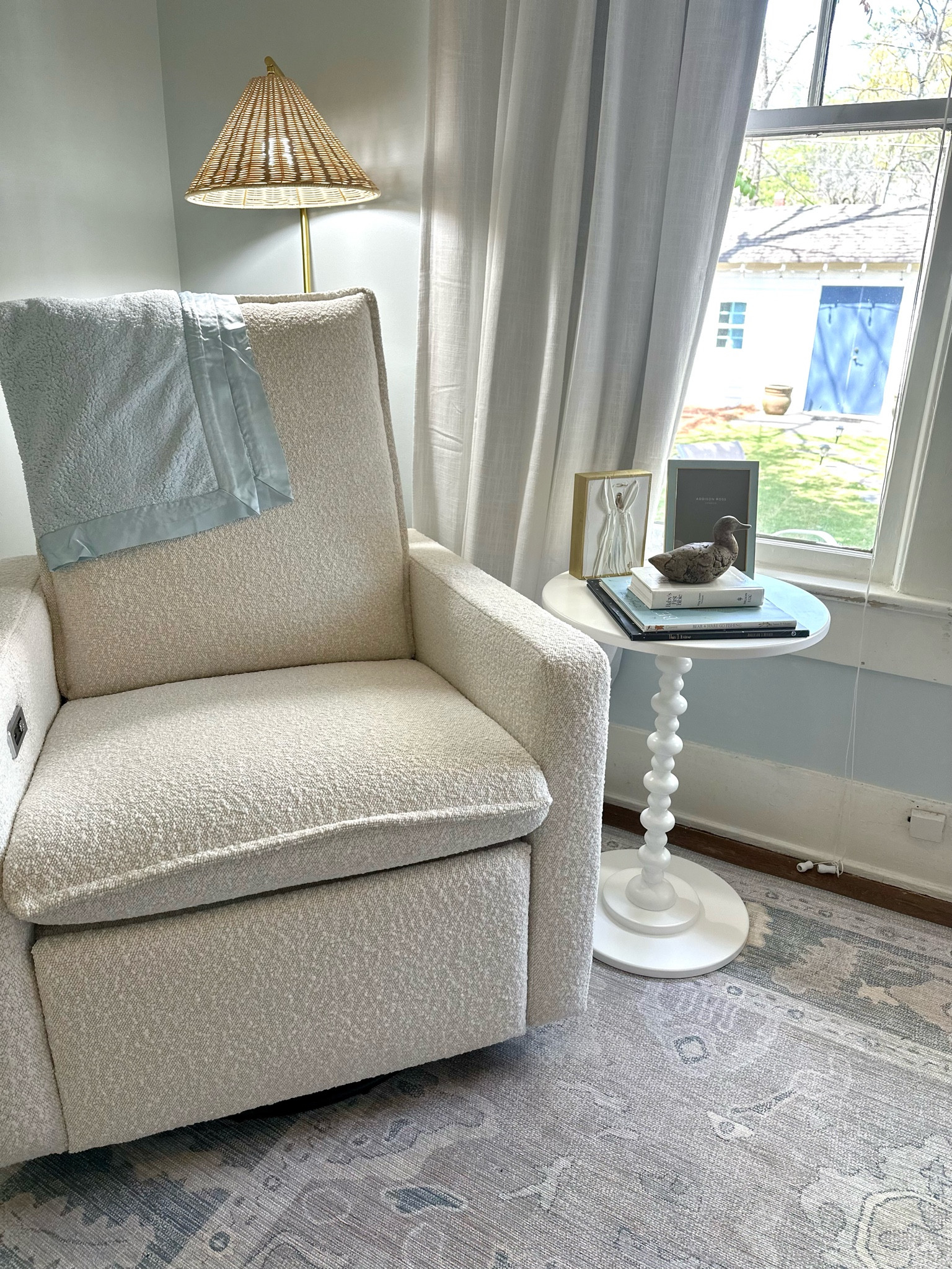 My favorite corner coming together with this cute table that is on SALE for only $60 on Amazon right now!! 💙💗 Perfect for any room!

Nursery 
Nursery side table
Amazon side table
White table
Boy nursery 
Girl nursery 

#LTKhome #LTKbaby #LTKstyletip