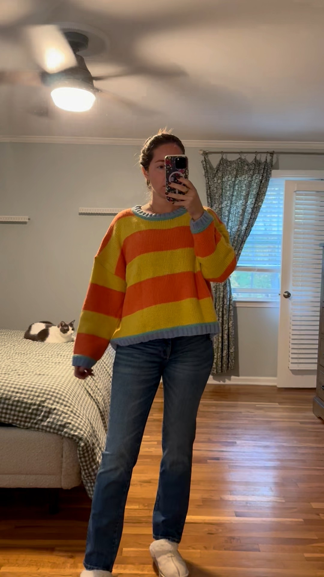 This Amazon sweater is so cute! Reminds me of free people! Wearing size M 

#LTKFindsUnder50 #LTKFindsUnder100 #LTKSaleAlert