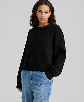 And Now This Women's Crewneck Drop-Shoulder Sweater, Macy's Exclusive - Macy's | Macy's