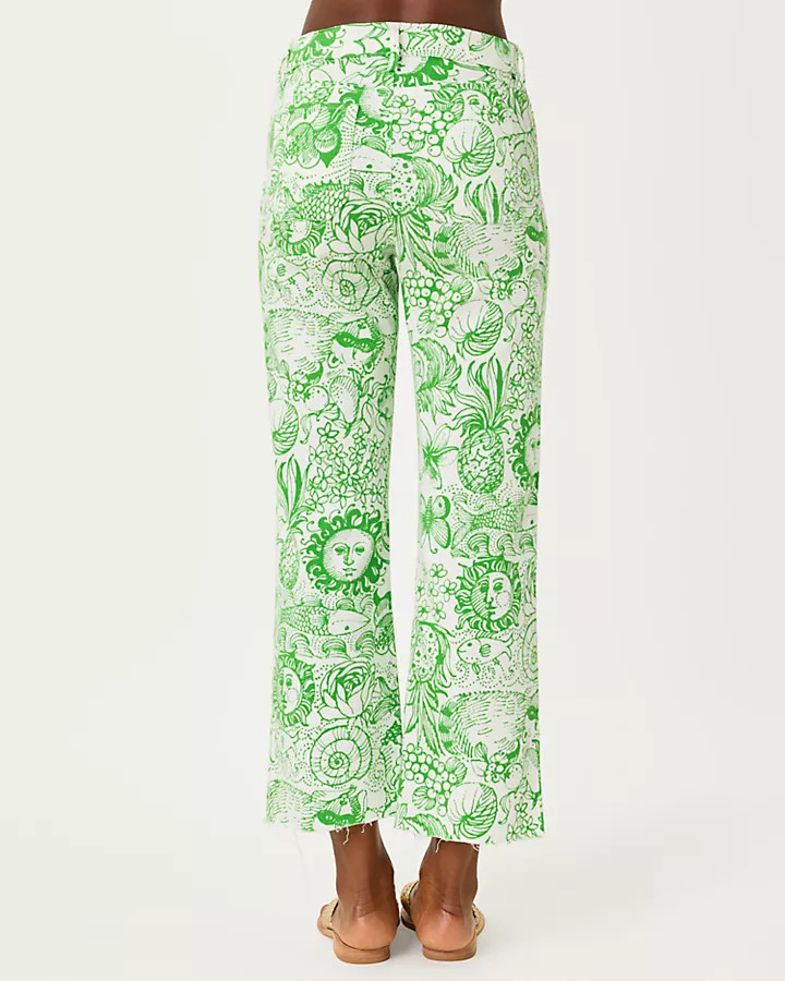 27" Harleen High Rise Crop Jean | Lilly Pulitzer